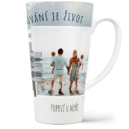 Fotohrnček latte veľký - originálny darček - Travel